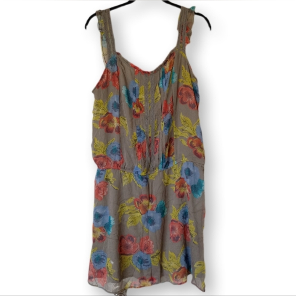 Floral Sleeveless Dress Old Navy L